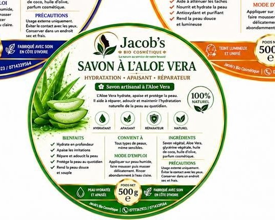 Savon à l'Aloe Vera